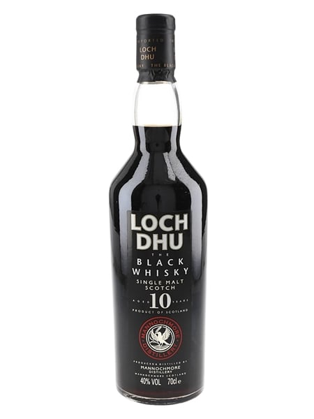 Loch Dhu 10 Year Old The Black Whisky - Mannochmore 70cl / 40%