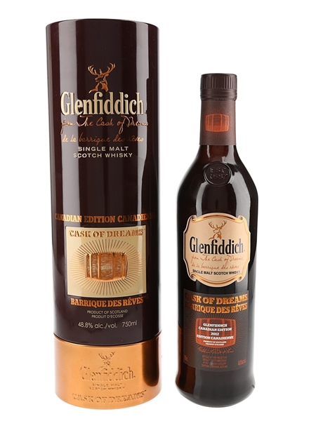 Glenfiddich Cask Of Dreams Barrique Des Reves 2012 Edition - Canadian Edition 75cl / 48.8%