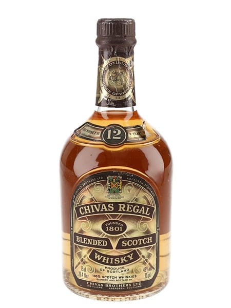 Chivas Regal 12 Year Old Bottled 1970s- 1980s 75cl / 43%