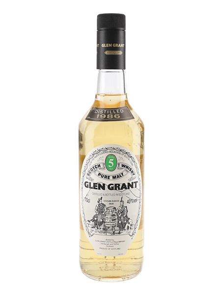 Glen Grant 1986 5 Year Old Bottled 1990s 70cl / 40%