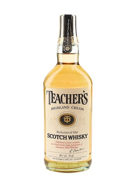 Teacher's Highland Cream Bottled  1980s 75cl / 40%