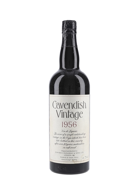 1956 Cavendish Vintage South African Fortified Wine 73cl