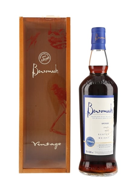 Benromach 14years 1968 空瓶 Benromach 14years 1968 空瓶