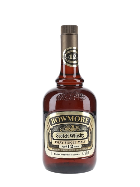 Bowmore 12 Year Old Bottled 1980s 100cl / 43%