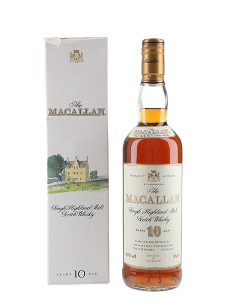 Macallan 10 Year Old Bottled 1990s 70cl / 40%