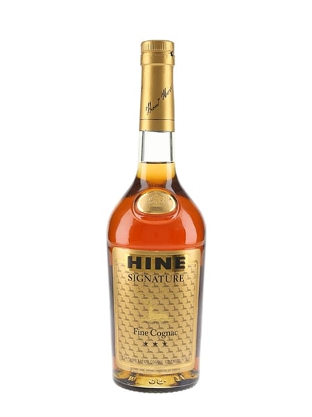 Hine Signature 3 Star Fine Cognac Bottled 1980s 68cl / 40%