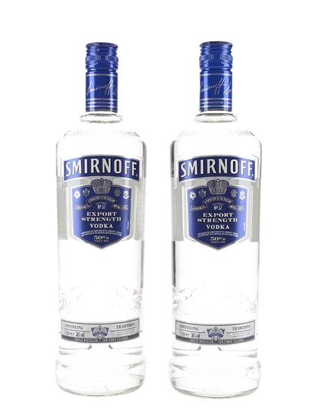 Smirnoff No. 57 Export Strength  2 x 100cl / 50%