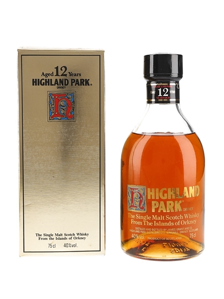 Highland Park 12 Year Old Bottled 1980s 75cl / 43%