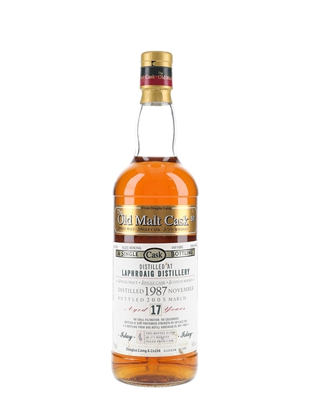 Laphroaig 1987 17 Year Old The Old Malt Cask Bottled 2005 - Douglas Laing 70cl / 50%