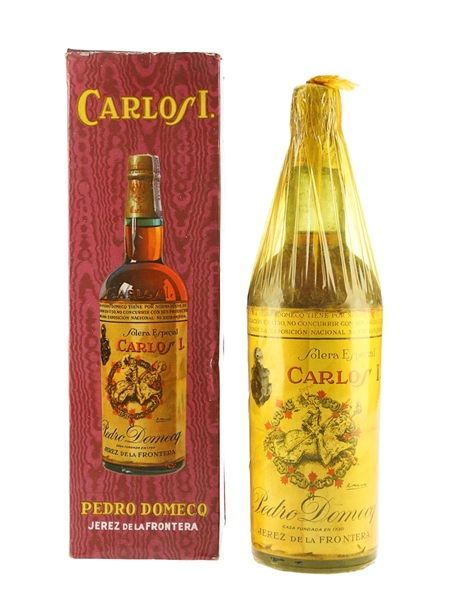 Carlos I Solera Especial Bottled 1950s-1960s - Pedro Domecq 75cl / 40%