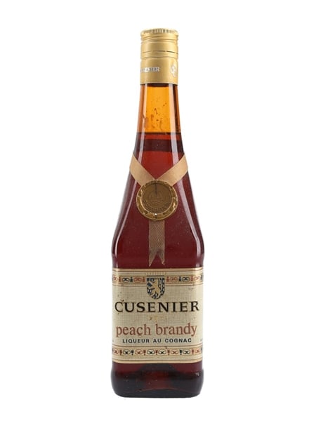 Cusenier Peach Brandy Bottled 1960s-1970s 68cl / 25.7%