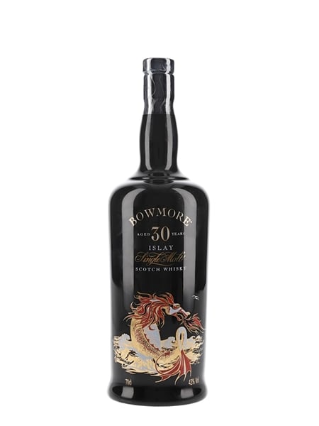 Bowmore 30 Year Old Sea Dragon Ceramic Bottle 70cl / 43%