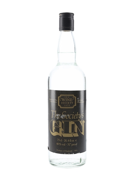 The Wine Society's Gin Bottled 1970s 75cl / 40%