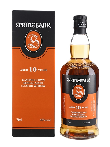 Springbank 10 Year Old Bottled 2021 70cl / 46%