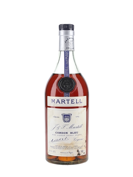 Martell Cordon Bleu Bottled 1970s 68cl / 40%