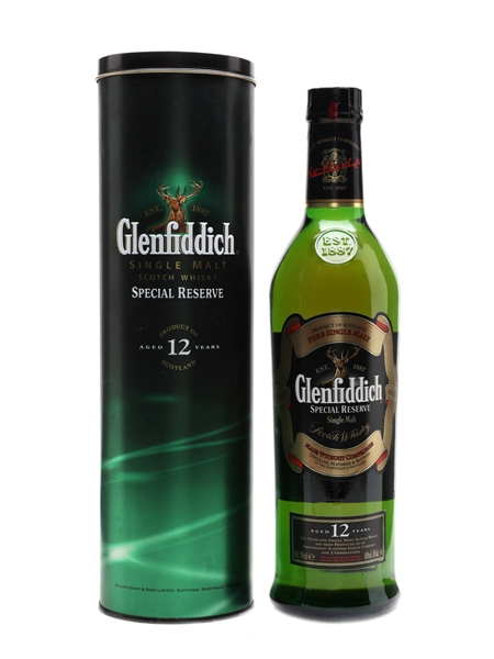 Glenfiddich 12 Year Old Special Reserve  70cl / 40%