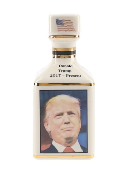 Pointers Ceramic Decanters Blended Scotch Whisky Donald Trump 45th President 10cl / 40%