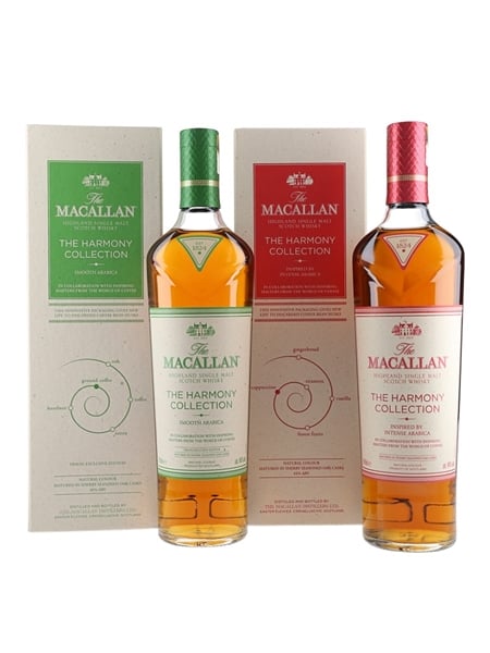 Macallan The Harmony Collection Arabica Set Smooth Arabica & Intense Arabica 2 x 70cl / 42%