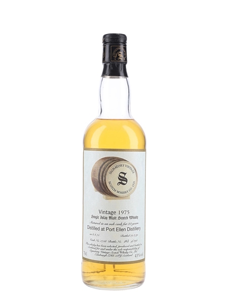 Port Ellen 1975 23 Year Old Bottled 1999 - Signatory 70cl / 43%