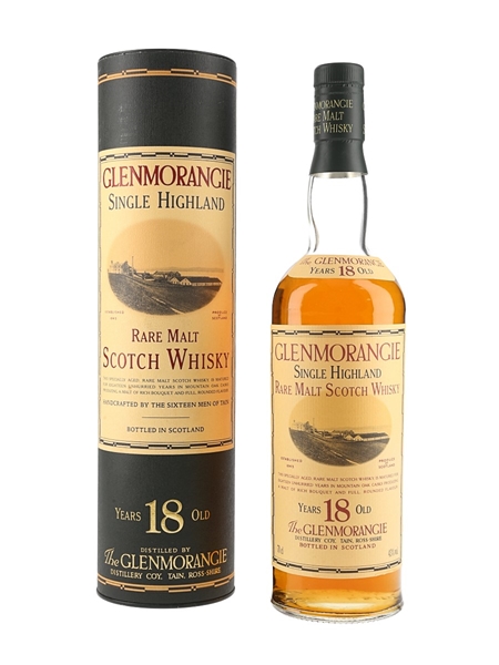 Glenmorangie 18 Year Old Bottled 1990s 70cl / 43%