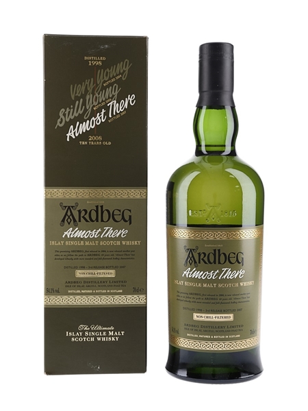 Ardbeg Almost There 1998 Bottled 2007 70cl / 54.1%