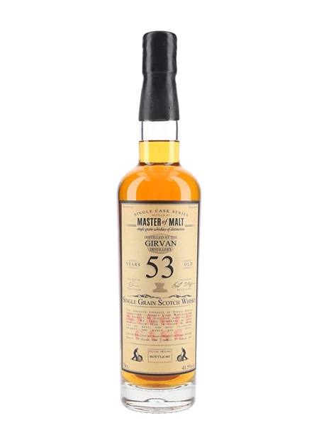 Girvan 1964 53 Year Old Bottled 2017 - The Master Of Malt 70cl / 41.5%