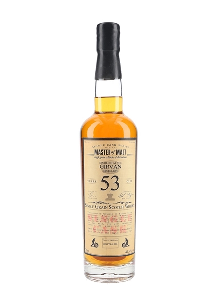 Girvan 1964 53 Year Old Bottled 2017 - The Master Of Malt 70cl / 41.5%