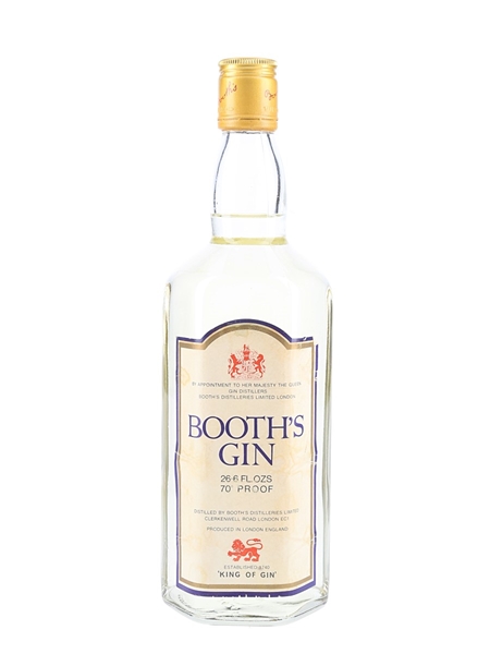 Booth's Gin Bottled 1970s 75.7cl / 40%