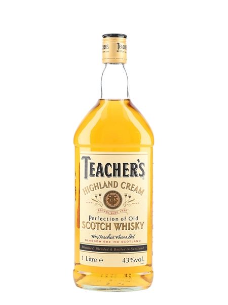 Teacher's Highland Cream Bottled 1990s 100cl / 43%