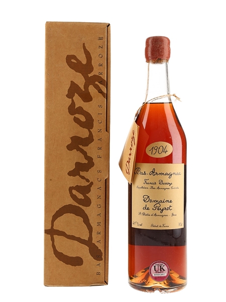 Domaine De Peyrot 1904 Bas Armagnac Bottled 1990 - Darroze 70cl / 41.5%