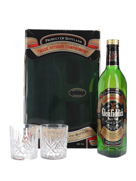 Glenfiddich pure MAIt specialOLDREＳＥＲVE Whisky Glenfiddich Pure Malt Special Old Reserve 43% 1l