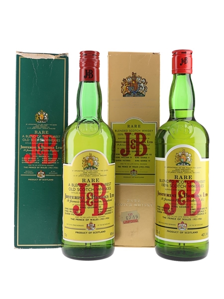 J&B Rare Bottled 1980s 2 x 75cl / 43%