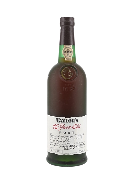 Taylor's 10 Year Old Tawny Port Bottled 1990 70cl / 20%