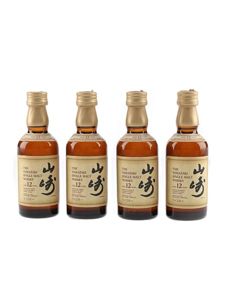 Yamazaki 12 Year Old Suntory 4 x 5cl / 43%