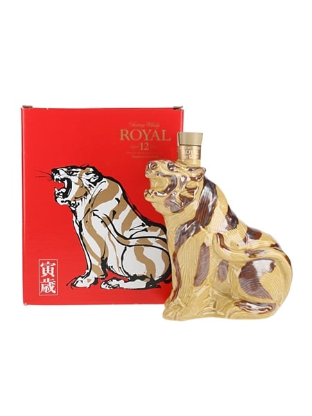 Suntory Royal 12 Year Old Year Of The Tiger Bottled 1990s - Ceramic Decanter 60cl / 43%