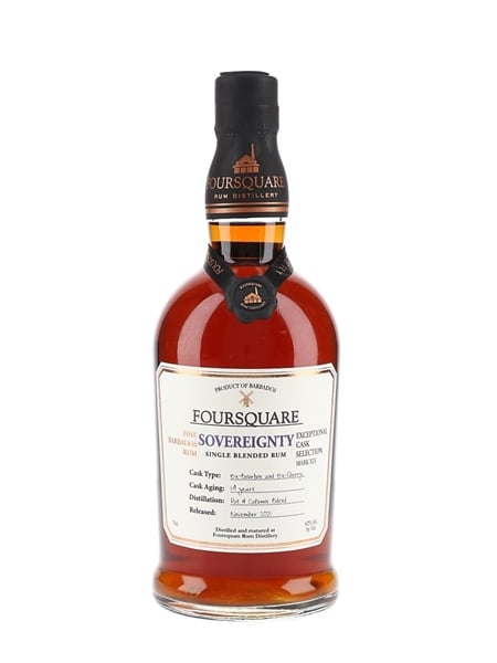 Foursquare Sovereignty 14 Year Old Bottled 2021 - Exceptional Cask Selection Mark XIX 70cl / 62%