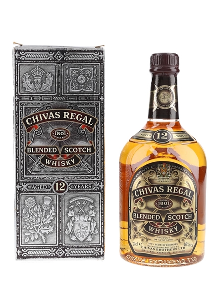 Chivas Regal 12 Year Old Bottled 1990s 70cl / 40%