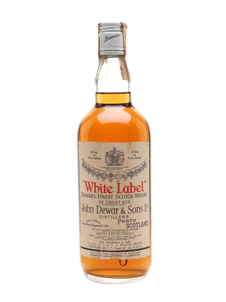 Dewar's White Label Bottled 1960s - Silva 75cl / 43%