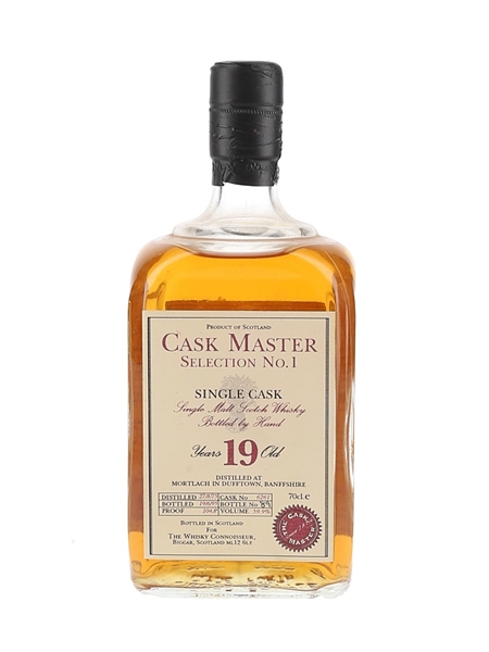 Mortlach 1975 19 Year Old Bottled 1995 - Cask Master 70cl / 59.9%