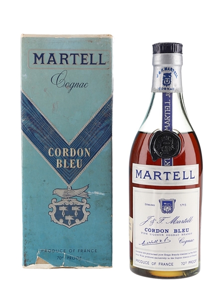 Martell Cordon Bleu Bottled 1970s 68cl / 40%