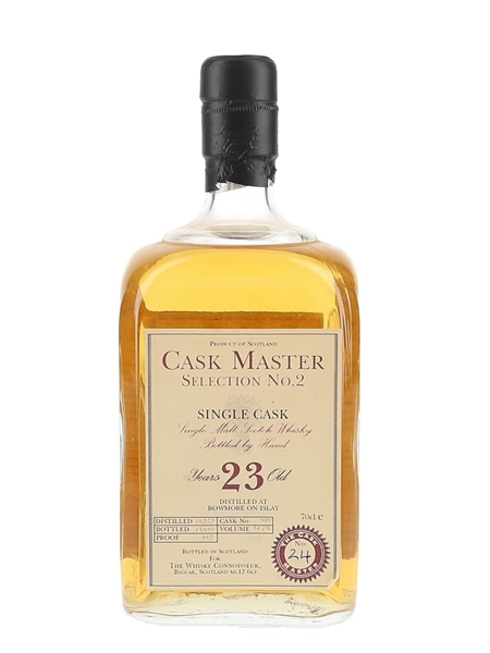 Bowmore 23 Year Old Bottled 1995 - Cask Master 70cl / 54.7%