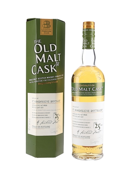 St Magdalene 1982 25 Year Old The Old Malt Cask Bottled 2008 - Douglas Laing 70cl / 50%