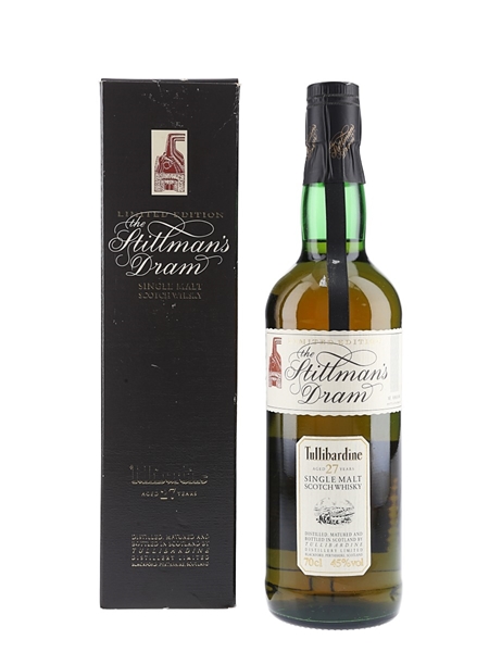 Tullibardine 27 Year Old Bottled 1990s - The Stillman's Dram 70cl / 45%