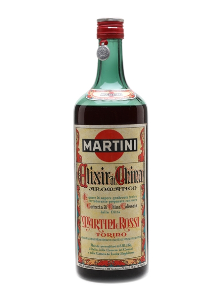 Martini Elixir Di China Bottled 1950s 100cl / 31%