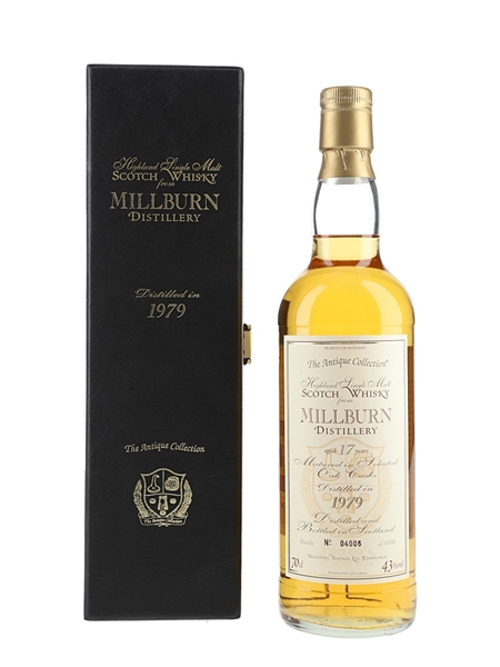 Millburn 1979 17 Year Old Bottled 1996 - Signatory Vintage 70cl / 43%