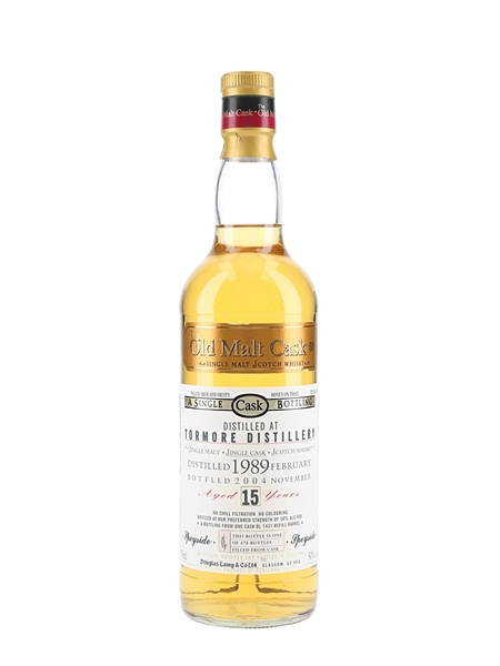 Tormore 1989 15 Year Old The Old Malt Cask Bottled 2004 - Douglas Laing 70cl / 50%