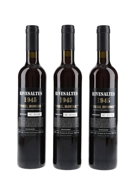 1945 Rivesaltes Vieil Homme 3 x 50cl / 16%