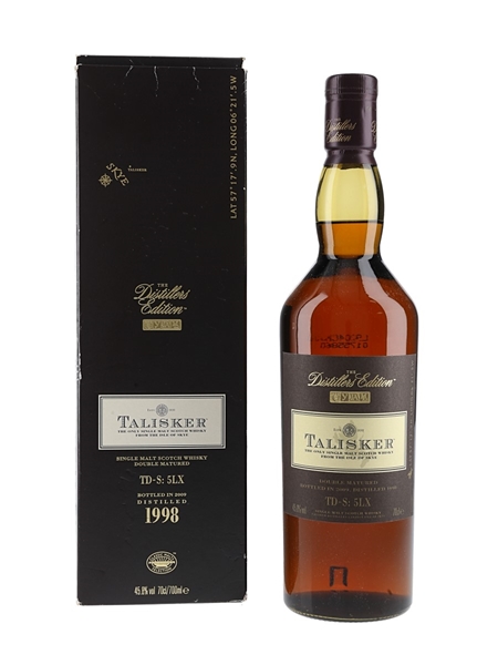 Talisker 1998 Distillers Edition Bottled 2009 70cl / 45.8%