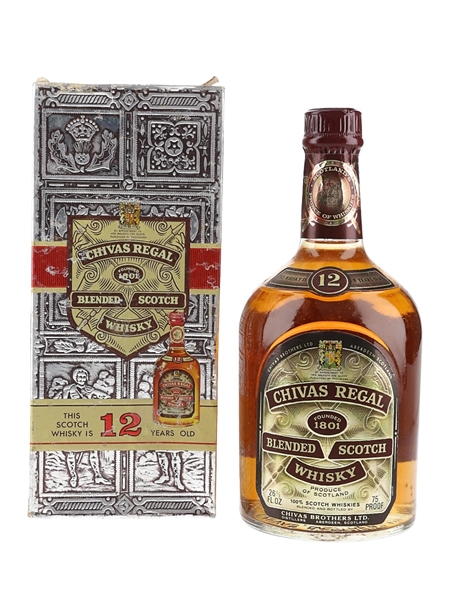 Chivas Regal 12 Year Old Bottled 1970s 75.7cl / 43%