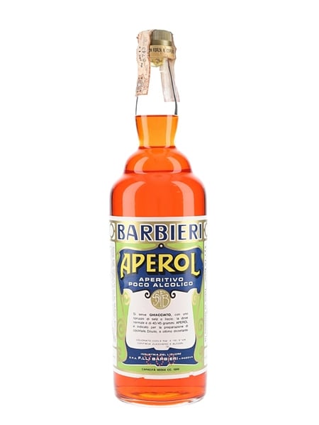 Aperol Barbieri Bottled 1970s 100cl / 11%